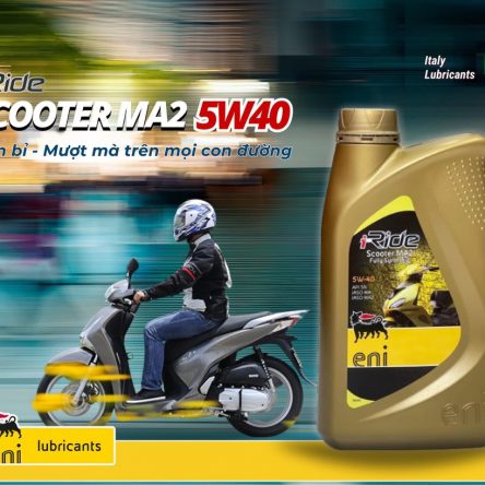 Eni I-ride Scooter MA2 5W40 Fully Synthetic, chai 1L